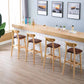 Contemporary Solid Wood Barstools Bristol Bar Stool with Footrest and Low Back Clearhalo 'Bar Furniture' 'Bar Stools' 'bar_stools' 'furn' 'furn_bar_stools' 'furniture_bar_stools' 'Kitchen & Dining Furniture' 'kitchen&dining_furn' 'kitchen' 'kitchen_furn' Furniture' 1200x1200_87a64797-4284-40ee-b415-b9a4b7d93f3c