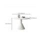 Contemporary Kitchen Dinner Table Stone Round Pedestal Dining Table