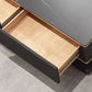 Glass Top Media Console for Living Room Glam Polish Finish TV Media Stand Clearhalo 'furn' 'furn_tv_stands_entertainment_centers' 'Furniture' 'Living Room Furniture' 'TV Stands & Entertainment Centers' 'TV Stands & Media Storage Furniture' 'tv_stands_entertainment_centers' 1200x1200_87a80563-bb7d-4659-93cf-6c891bcd6f5c