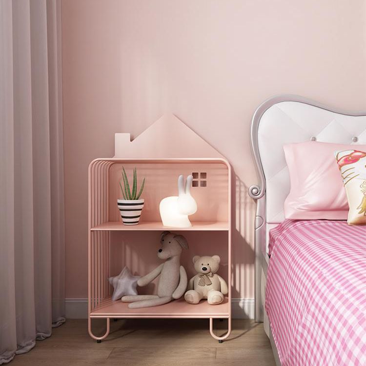 Scandinavian metal boekenplank standaard open back boekenkast met planken