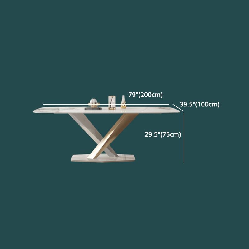 1/2/5/7 Pcs Sintered Stone Dining Table Set Dining Chairs Set Clearhalo 'Dining Room Sets' 'Dining Tables & Seating' 'dining_room_set' 'furn' 'furn_dining_room_set' 'Furniture' 'furniture_dining_room_set' 'Kitchen & Dining Furniture' 1200x1200_87b47044-bd75-4f7b-8cdb-ae2907231079