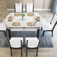 Mesa de comedor abatible Mesa de comedor contemporánea de 4 patas