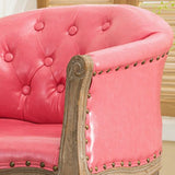 Farmhouse Brasserie Upholstered Arm Chair Matte Finish Solid Back Dining Chair Clearhalo ' kitchen&dining_furn' 'Dining Chairs' 'Dining Tables & Seating' 'dining_chair' 'Furniture' 'furniture_dining_chair' 'Kitchen & Dining Furniture' 'kitchen' 1200x1200_87b981f3-5b2d-42d6-a773-47952a193d27