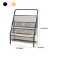 Metal Iron Contemporary Ladder Bookshelf Closed Back Vertical Bookshelf Clearhalo 'Bookcases' 'furn' 'furn_bookcases' 'Furniture' 'furniture_bookcases' 'kitchen' 'kitchen_bookcases' 'Living Room Furniture' 'Office Furniture' 1200x1200_87b9fdef-1457-43a1-a779-6a4ba68e49b6