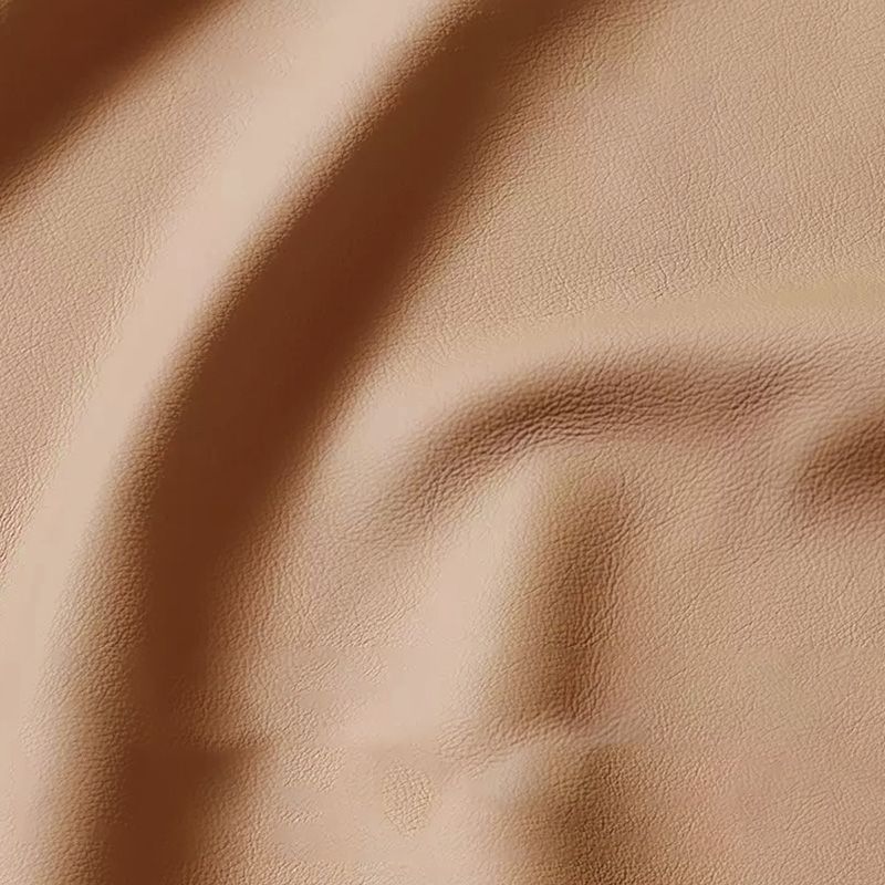 Sofá de brazo cuadrado de cuero marrón genuino estilo moderno para sala de bonificación