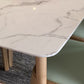 Contemporary Rectangle Dining Table White Sintered Stone Dining Table with 4 Legs Clearhalo ' dining_table' 'Dining Tables & Seating' 'Dining Tables' 'furn' 'furn_dining_table' 'Furniture' 'furniture_dining_table' 'Kitchen & Dining Furniture' 'kitchen&dining_furn' 'kitchen' 'kitchen_dining_table' 1200x1200_87bd246a-9da4-4c97-9644-5d24cccf4857