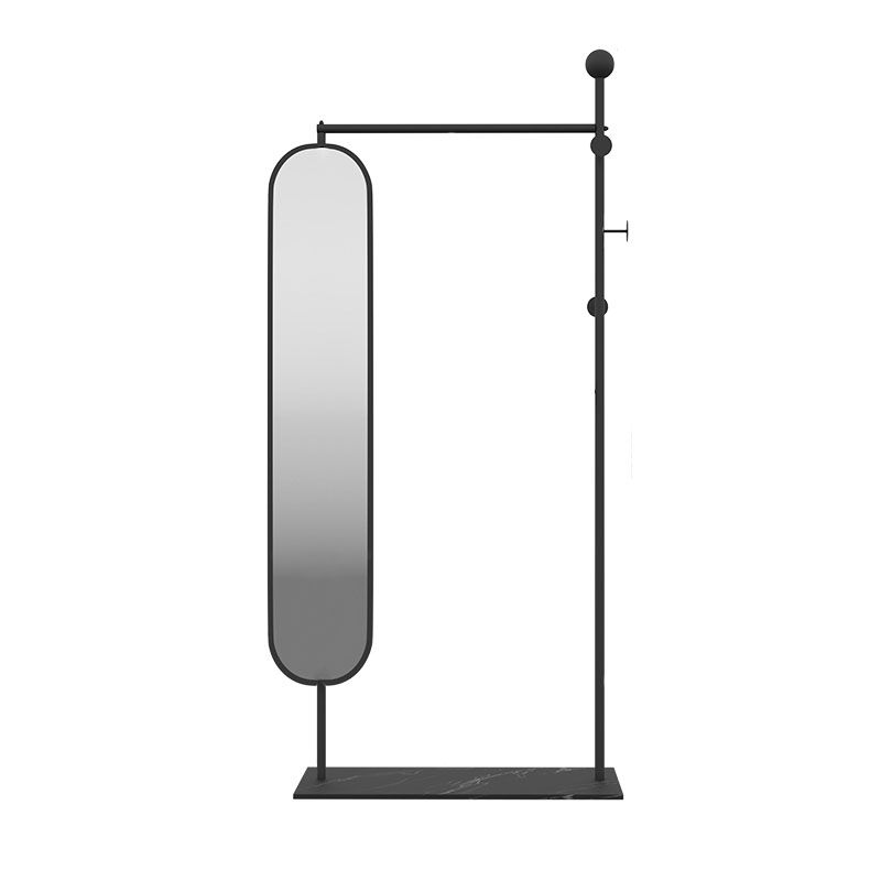 Gorgeous Coat Hanger Mirror Included Metal Coat Rack for Living Room Clearhalo 'Entry & Mudroom Furniture' 'furn' 'furn_hall_tree_coat_racks' 'Furniture' 'Hall Trees & Coat Racks' 'hall_tree_coat_racks' 1200x1200_87bf5254-7991-404f-bea8-b63020d15ee7