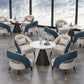 Stone Dining Site Table Contemporary Round Dining Table for Kitchen Home Clearhalo ' dining_table' 'Dining Tables & Seating' 'Dining Tables' 'furn' 'furn_dining_table' 'Furniture' 'furniture_dining_table' 'Kitchen & Dining Furniture' 'kitchen&dining_furn' 'kitchen' 'kitchen_dining_table' 1200x1200_87c0cec3-de1b-4739-b0fa-af3930d83760