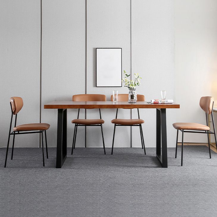 Industrial 1/2/3/5 Pieces Solid Wood Dining Set Dining Furniture Set /Separate Items Clearhalo 'Dining Room Sets' 'Dining Tables & Seating' 'dining_room_set' 'furn' 'furn_dining_room_set' 'Furniture' 'furniture_dining_room_set' 'Kitchen & Dining Furniture' 'kitchen&dining_furn' 'kitchen' 1200x1200_87c1ccbd-675d-4413-8360-e24069a40419