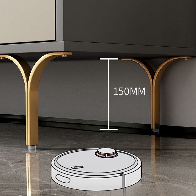 Server a buffet in pietra in stile moderno 51,9 "H buffet server per sala da pranzo