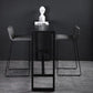 Industrial Rectangle Top Counter Table Stone Top 42-inch Height Table for Coffee Shop Clearhalo 'Bar Furniture' 'Bar Tables' 'bar_tables' 'furn' 'furn_bar_tables' 'Furniture' 'furniture_bar_tables' 'Kitchen & Dining Furniture' 1200x1200_87c61214-0cba-40f3-ba41-ca8c3f3bb969