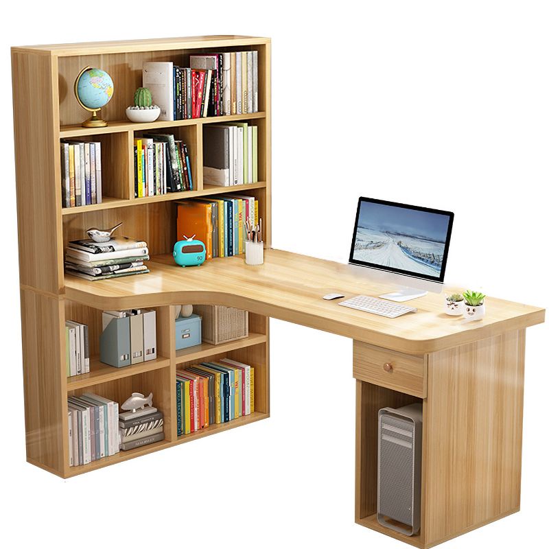 Irregular Shaped Office Laptop Table Wood Writing Desk for Home Clearhalo 'furn' 'furn_office_desk' 'Furniture' 'Office Desks' 'Office Furniture' 'office_desk' 1200x1200_87c95d8f-5ced-465f-93a6-832dee70f5a8