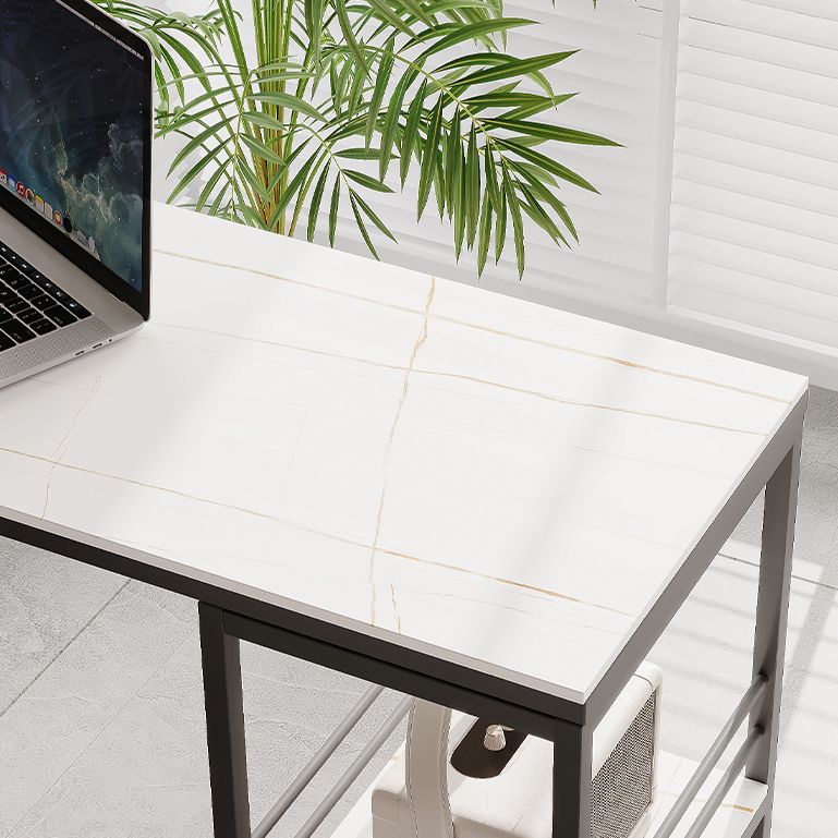 Modern Style Rectangle Sintered Stone Table Bar Counter Table for Home Clearhalo 'Bar Furniture' 'Bar Tables' 'bar_tables' 'furn' 'furn_bar_tables' 'Furniture' 'furniture_bar_tables' 'Kitchen & Dining Furniture' 1200x1200_87cbde6b-277c-4227-b4a4-d9ede499df3d