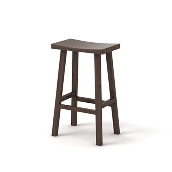Industrial Armless Counter High Stool Solid Wood Backless Bistro Pub Stool with 4 Legs Clearhalo 'Bar Furniture' 'Bar Stools' 'bar_stools' 'furn' 'furn_bar_stools' 'Furniture' 'Kitchen & Dining Furniture' 1200x1200_87cd2b07-02bb-49cf-ae2e-84d3dd949efa
