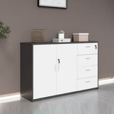 Cassetti di bloccaggio del mobile in legno tradizionali e archivio di archiviazione