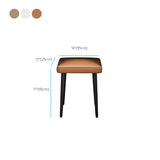 17.32" Wide Vanity Set Contemporary Stone Dressing Table with Drawer