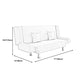 Modern Linen Sofa 23"W Tight Back Armless Couch for Living Room Clearhalo 'furn' 'furn_sofas' 'Furniture' 'furniture_sofas' 'Living Room Furniture' 'Sofa' 'sofas' 1200x1200_87d1212b-e114-48b9-857b-268d07e79a19