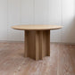 Modern Wood Pedestal Base Table Natural Round Dining Room Kitchen Table Clearhalo 'Dining Tables & Seating' 'Dining Tables' 'dining_table' 'furn' 'furn_dining_table' 'Furniture' 'Kitchen & Dining Furniture' 1200x1200_87d1c7fb-4286-4111-ae95-204f7144f55c