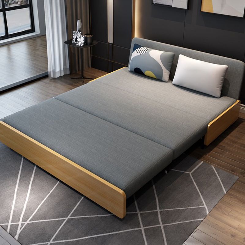 Single Cushion Seat Fabric Settee Armless Tight Back Settee Furniture Clearhalo 'furn' 'furn_sofas' 'Furniture' 'furniture_sofas' 'kitchen' 'kitchen_sofas' 'Living Room Furniture' 'Sofa' 'sofas' 1200x1200_87d46160-fc5d-44a0-a731-9208d7b6b458