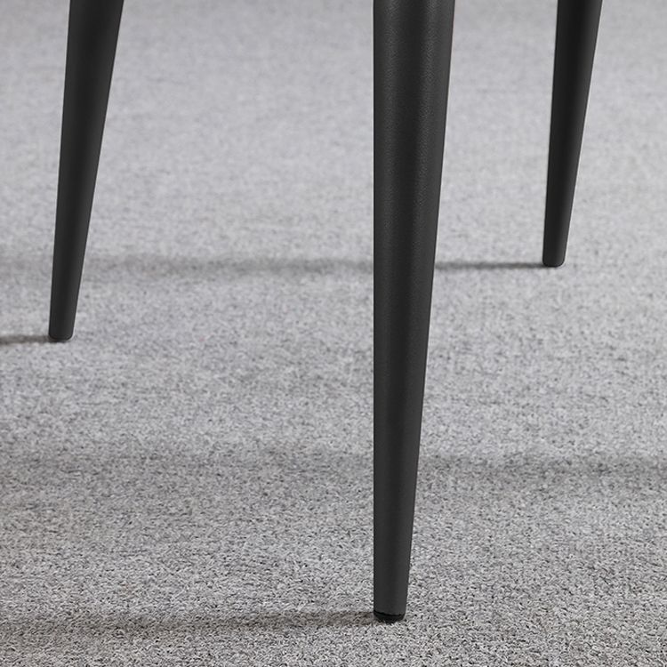 Contemporary Solid Back Dining Side Chairs Leather Dining Side Chair for Kitchen Clearhalo ' kitchen&dining_furn' 'Dining Chairs' 'Dining Tables & Seating' 'dining_chair' 'furn' 'furn_dining_chair' 'Furniture' 'furniture_dining_chair' 'Kitchen & Dining Furniture' 'kitchen' 1200x1200_87d7b67b-8c6a-49fb-926c-41b028bcbc0a