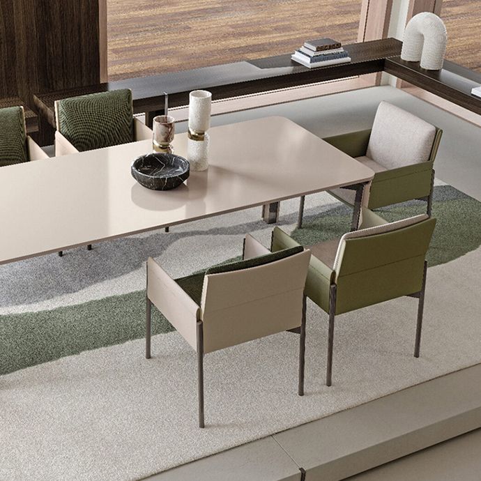 Faux Leather Contemporary Dining Chair Matte Finish Solid Back Dining Arm Chair Clearhalo ' kitchen&dining_furn' 'Dining Chairs' 'Dining Tables & Seating' 'dining_chair' 'furn' 'furn_dining_chair' 'Furniture' 'furniture_dining_chair' 'Kitchen & Dining Furniture' 'kitchen' 1200x1200_87d7ed77-ddf4-4583-b776-ac51d8cbae7c