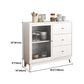 Ritmo rettangolare sideboard mobile da cucina in legno contemporaneo