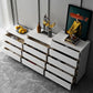 Mobile sideboard del soggiorno in legno moderno moderno server buffet con cassetto