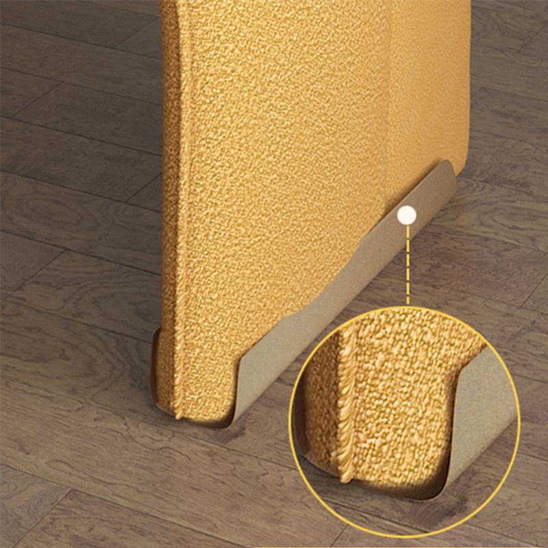 Mid-Century Modern Fixed Back Accent Chair Armless Accent Room Chair for Living Room