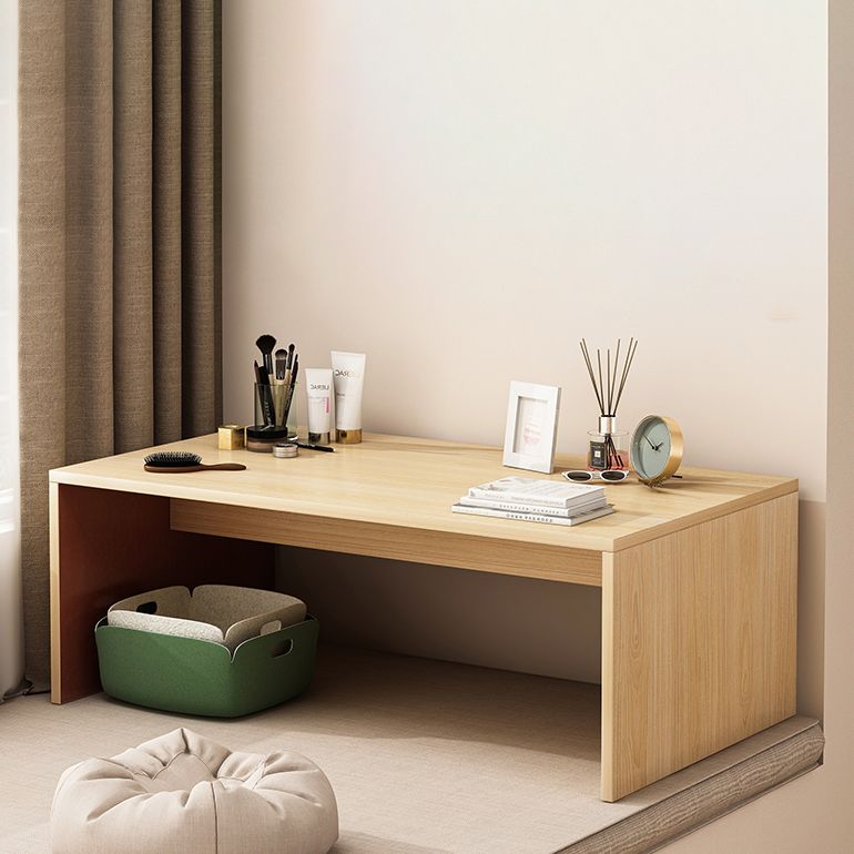 Zeitgenössischer Stil Engineered Wood Schreibtisch Rechteck Schlittenbasisschreibtisch für Home Office