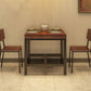 Square Solid Wooden Table Industrial Dining Table with Metal Trestle Base Clearhalo ' dining_table' 'Dining Tables & Seating' 'Dining Tables' 'furn' 'furn_dining_table' 'Furniture' 'furniture_dining_table' 'Kitchen & Dining Furniture' 'kitchen&dining_furn' 'kitchen' 'kitchen_dining_table' 1200x1200_87df652e-daa0-4d54-b8e9-fdc60d5f0f97