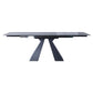 Extendable Industrial Sintered Stone Table Rectangle Dining Table with Double Pedestal Clearhalo ' dining_table' 'Dining Tables & Seating' 'Dining Tables' 'furn' 'furn_dining_table' 'Furniture' 'furniture_dining_table' 'Kitchen & Dining Furniture' 'kitchen&dining_furn' 'kitchen' 'kitchen_dining_table' 1200x1200_87df65ec-43c0-4b23-856d-36e23c1db66e