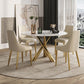 Contemporary Fixed Dining Room Table Set Sintered Stone Top Dining Table Furniture Clearhalo 'Dining Room Sets' 'Dining Tables & Seating' 'dining_room_set' 'furn' 'furn_dining_room_set' 'Furniture' 'furniture_dining_room_set' 'Kitchen & Dining Furniture' 'kitchen&dining_furn' 'kitchen' 1200x1200_87e00da0-7ba3-409f-9b24-66ebdb10cb2a