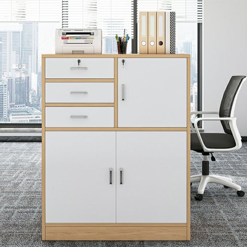 Nordic Style Vertical File Cabinet Wood Filing Cabinet for Home Office Clearhalo 'Filing Cabinets' 'filling_cabinets' 'furn' 'furn_filling_cabinets' 'Furniture' 'Office Furniture' 1200x1200_87e2debe-094a-4279-ab19-001cc066f276