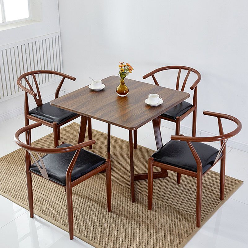 Contemporary Style Chair Dining Armless Side Chair with Metal Legs for Kitchen Clearhalo ' kitchen&dining_furn' 'Dining Chairs' 'Dining Tables & Seating' 'dining_chair' 'furn' 'furn_dining_chair' 'Furniture' 'furniture_dining_chair' 'Kitchen & Dining Furniture' 'kitchen' 1200x1200_87e9e5ab-a9fb-4152-a22e-f3e3d15a7982