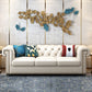 Tufted Rolled Arm Chesterfield Sofa Faux Leather Beige Cushions Sofa Clearhalo 'furn' 'furn_sofas' 'Furniture' 'Living Room Furniture' 'Sofa' 'sofas' 1200x1200_87e9fe7e-896c-423f-8411-d0033764ff37