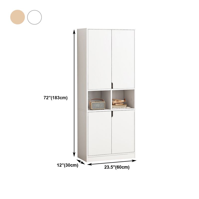 Standard Book Shelf Scandinavian Shelf Bookcase for Study Room Clearhalo 'Bookcases' 'furn' 'furn_bookcases' 'Furniture' 'Office Furniture' 1200x1200_87edf6d3-f5ba-4ac8-a1f8-b4ef551d3b6e