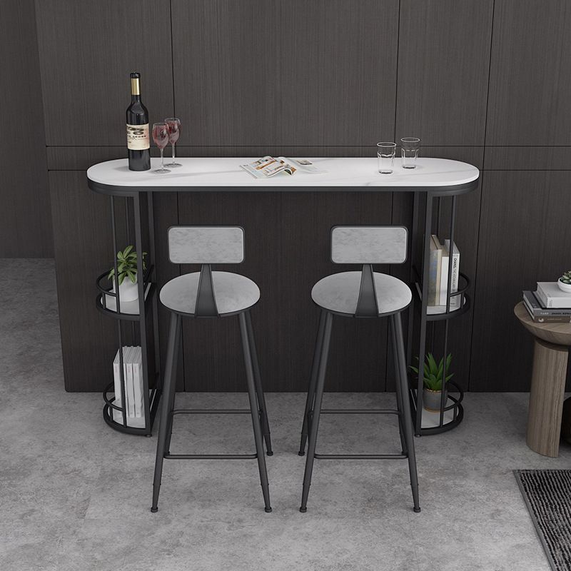 Industrial Metal Barstool Faux Leather Fabric Counter Stool with Gold Legs Clearhalo 'Bar Furniture' 'Bar Stools' 'bar_stools' 'furn' 'furn_bar_stools' 'Furniture' 'Kitchen & Dining Furniture' 1200x1200_87ef0ab6-bb8d-4f84-b703-9cd67184426c