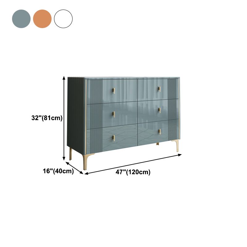 Modern Stone Countertop Credenza Engineered Wood Dining Buffet with Drawer for Living Room Clearhalo 'buffet_sideboard' 'Buffets & Sideboards' 'Furniture' 'furniture_buffet_sideboard' 'Kitchen & Dining Furniture' 1200x1200_87efa2d6-1afb-48b2-9245-45aeab9ddd65