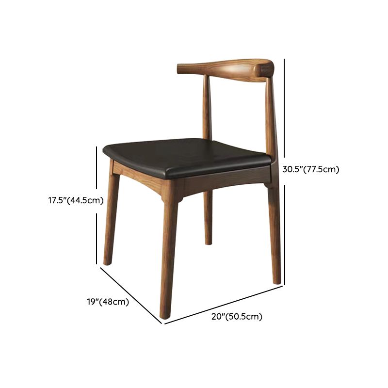 1/2/5/7 Pieces Dinette Set Industrial Solid Wood Dining Table with Wooden Chairs