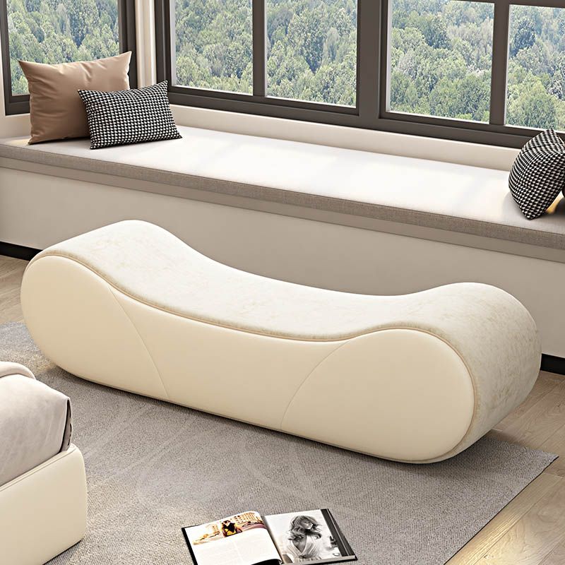 Modern Seating Bench Bedroom Bench with Upholstered , 19.5-inch Width Clearhalo 'Benches' 'Chairs & Seating' 'furn' 'furn_benches' 'Furniture' 'Living Room Furniture' 1200x1200_87f2f52b-405a-4519-ad3d-ba022eb98af7