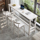 Modern Wood Bistro Bar Table Rectangle Footrest Bar Table for Home Clearhalo 'Bar Furniture' 'Bar Tables' 'bar_tables' 'furn' 'furn_bar_tables' 'Furniture' 'Kitchen & Dining Furniture' 1200x1200_87f34856-d389-48d0-91e1-49428a7a6a5c