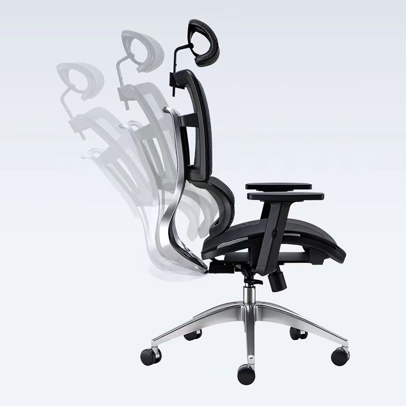 Modern Ergonomic Mesh Task Chair High Back Adjustable Arms Swivel Chair Clearhalo 'furn' 'furn_office_chair' 'Furniture' 'Office Chairs' 'Office Furniture' 'office_chair' 1200x1200_87f4f221-c425-4d29-a027-11d617b6b99e