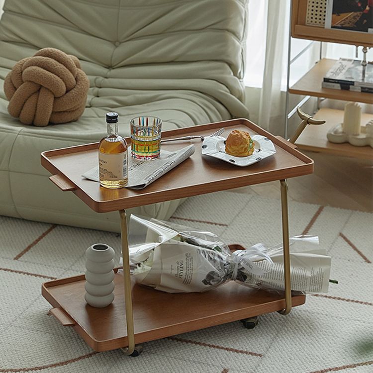 20.47" Tall Tray Top Side Accent Table Solid Wood End Slide Table Clearhalo 'Coffee & Accent Tables' 'End & Side Tables' 'end_side_tables' 'furn' 'furn_end_side_tables' 'Furniture' 'Living Room Furniture' 1200x1200_87f5fb38-4196-40c5-a3c9-709a86f0599d