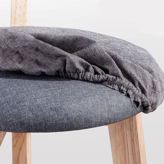 Scandinavian Dessert Shop Beech Stool Matte Finish Upholstered Bar Stools Clearhalo 'Bar Furniture' 'Bar Stools' 'bar_stools' 'Furniture' 'furniture_bar_stools' 'Kitchen & Dining Furniture' 1200x1200_87f72444-7b78-4648-b6dc-769128449704