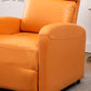 Contemporary Metal Frame Standard Recliner Solid Color Faux Leather Recliner Chair Clearhalo 'Chairs & Seating' 'furn' 'furn_recliners' 'Furniture' 'Living Room Furniture' 'Recliners' 1200x1200_87f8dfd2-c858-4f03-b353-7040643cdb9e