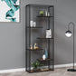5-Shelf Modern Vertical Etagere Bookshelf Iron Frame Manufactured Wood Shelf Bookshelf Clearhalo 'Bookcases' 'furn' 'furn_bookcases' 'Furniture' 'furniture_bookcases' 'kitchen' 'kitchen_bookcases' 'Living Room Furniture' 'Office Furniture' 1200x1200_87fc1249-1c1d-4233-8d58-10d5ce3dc978