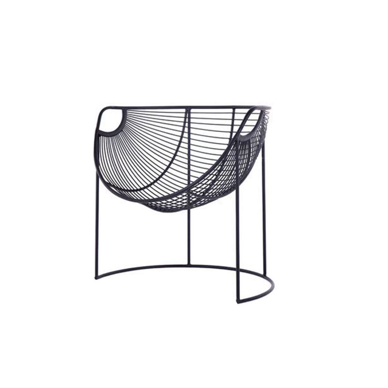 Le braccia glam includevano braccia rotonde fissate posteriori del soggiorno Accento poltrona