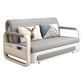 Cushion Back Sofa Futon Pillow Included Round Arms Futon Sleeper Sofa