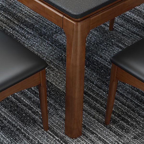 Contemporary Rectangle Dinner Table 4 Legs Kitchen Dining Table Clearhalo 'Dining Tables & Seating' 'Dining Tables' 'dining_table' 'furn' 'furn_dining_table' 'Furniture' 'Kitchen & Dining Furniture' 1200x1200_8800b11c-5268-4517-85c7-021b647093de