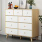35.4" Tall Wood Storage Cabinet Modern Drawers Included Accent Chest Clearhalo 'Cabinets & Chests' 'cabinets_chests' 'furn' 'furn_cabinets_chests' 'Furniture' 'Living Room Furniture' 1200x1200_8801ece3-0ba9-480b-bfb3-14f8bcfba1e7